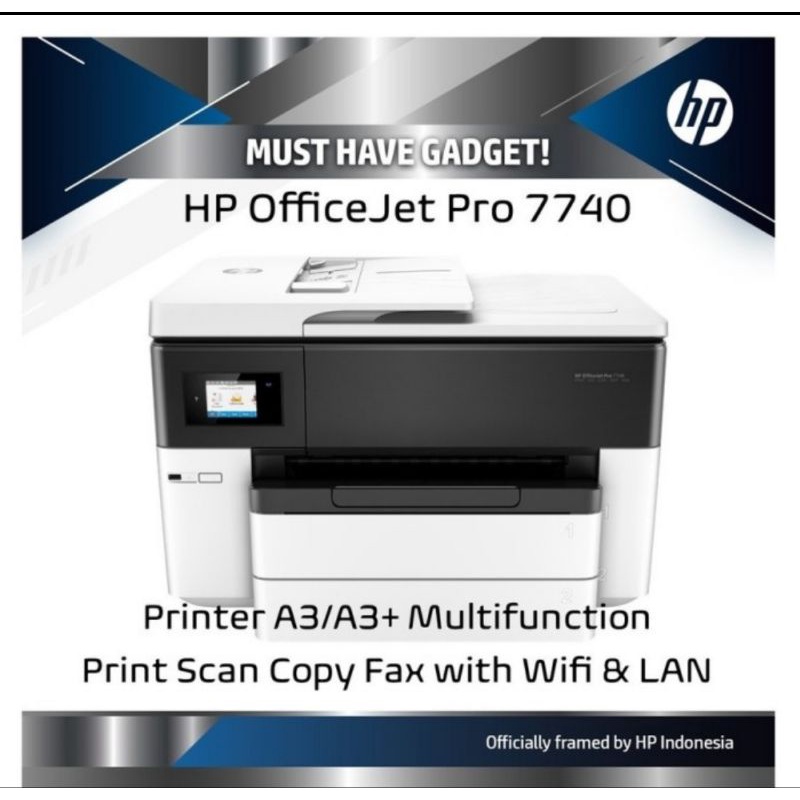 PRINTER OfficeJet Pro 7740 A3 HP 7740 A3