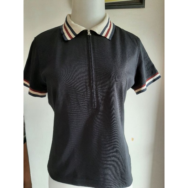 kaos polo prada preloved second