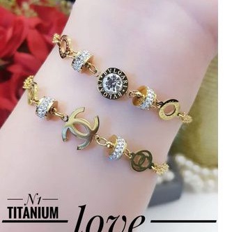 TiTanium gelang wanita Z02