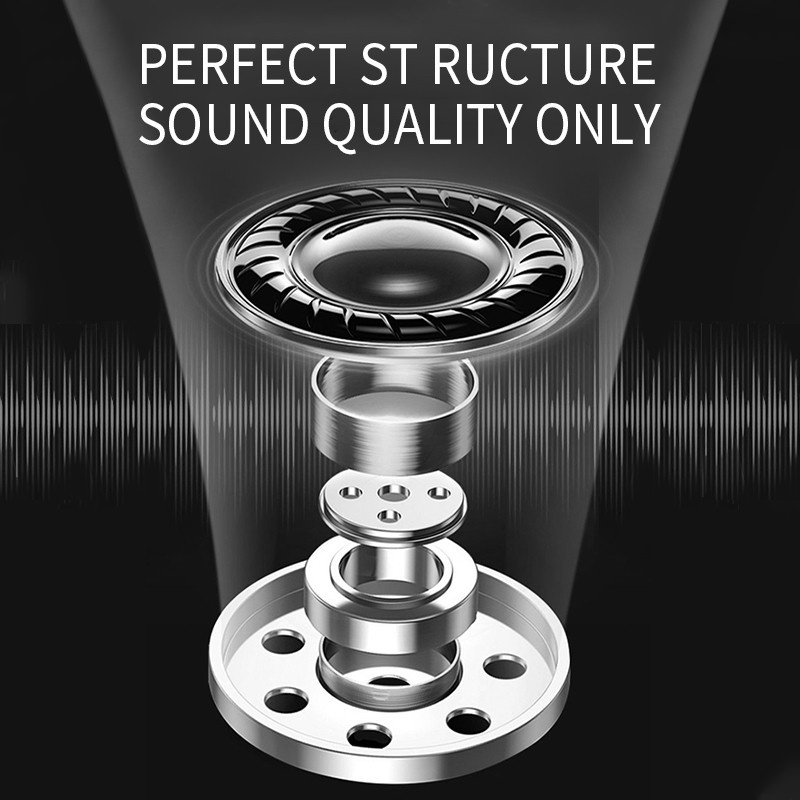 Moi TWS Wireless Bluetooth Earphone  BT 5.0 Earbuds HD Bass Long Battery-4