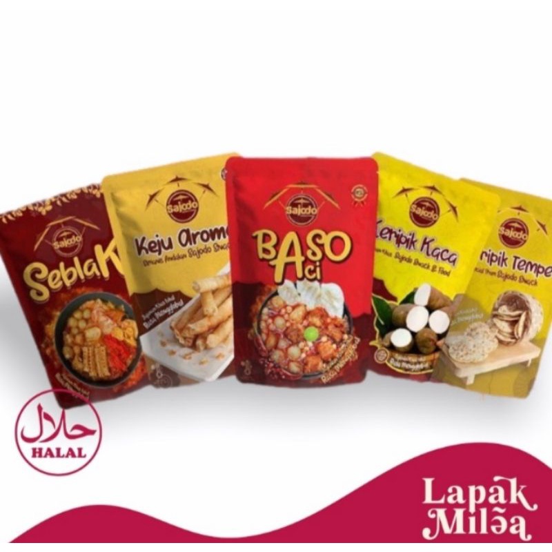 

Seblak dan bakso aci