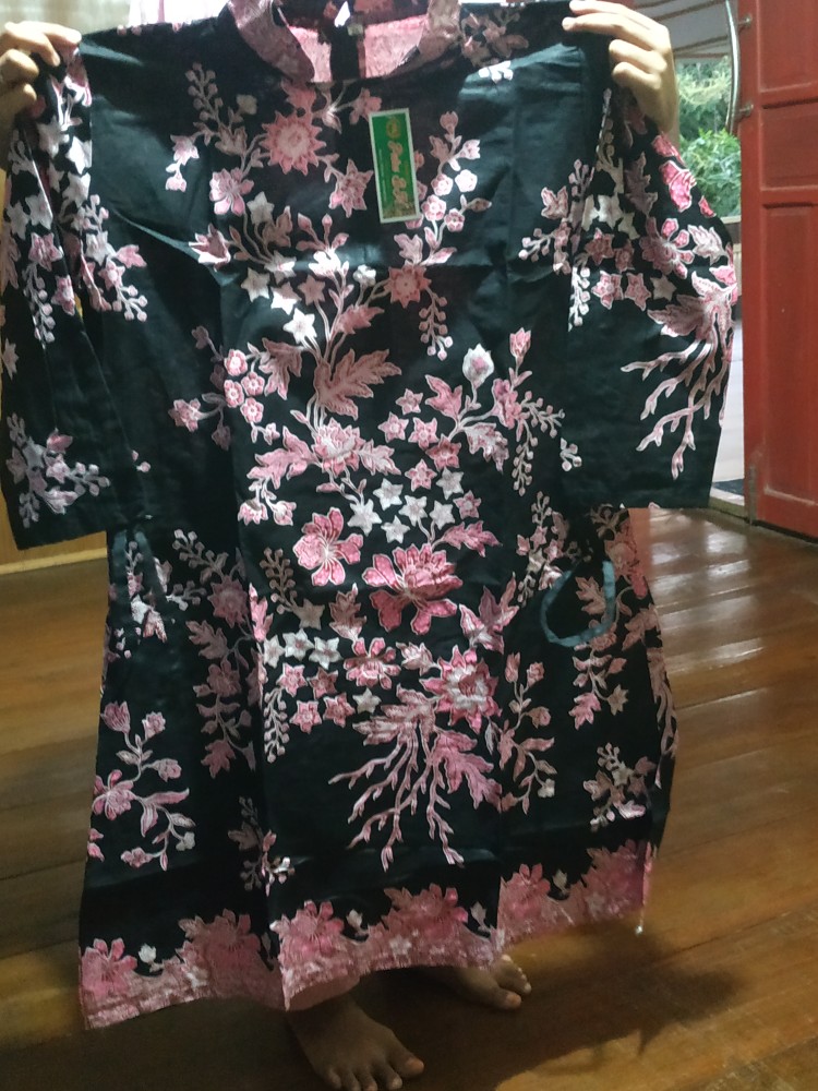 Murah Terlaris Serut Genes Jelita Tunic Navbor Yelbor Whitbor Creambor Tunik Batik