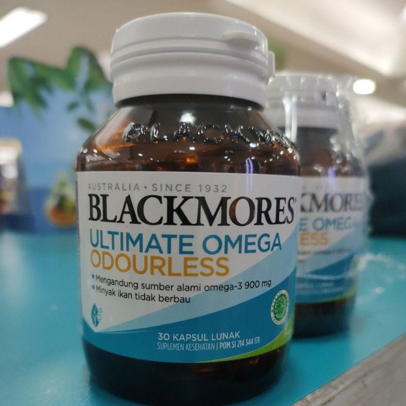 PROMO BLACKMORES ULTIMATE OMEGA ODOURLESS 30 60 Kapsul FREE Multivitamins 60