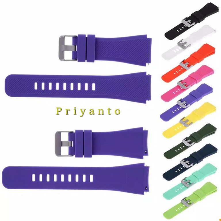 strap Tali jam tangan rubber watch Samsung galaxy watch 46mm