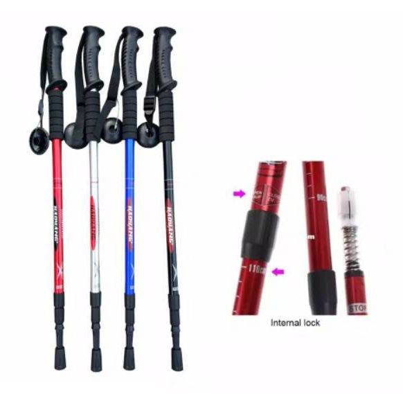 【COD】 Tracking Pole ~ Treking Outdoor Trekpole - Tongkat Mendaki Trekking Pendaki