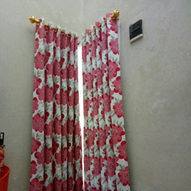 Gorden Blackout Merah Matahari