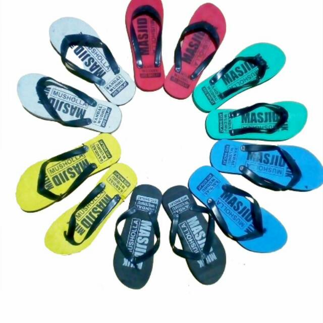 Sandal masjid sandal wudhu sodaqoh masjid musholla