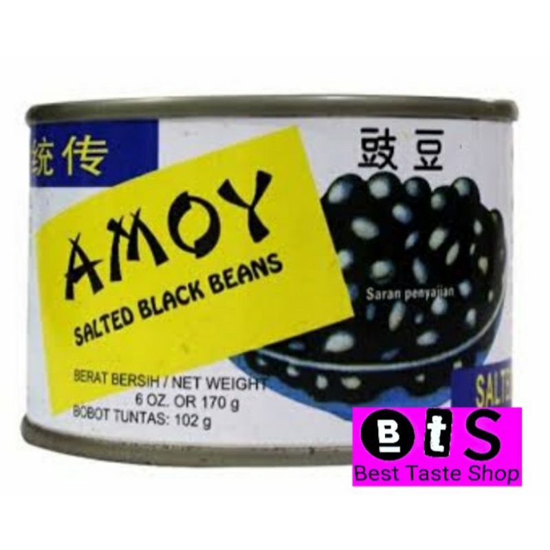 Jual Tausi Kaleng Tausi Amoy Kacang Hitam Salted Black Bean 170gr