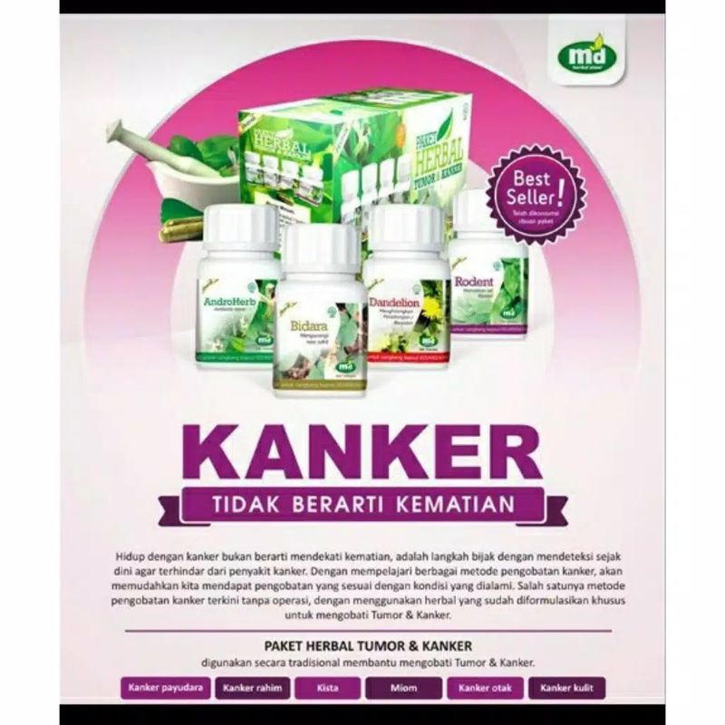 Obat Kanker Dan Obat Tumor PTK ASM-MD Herbal PAKET OBAT HERBAL KANKER DAN TUMOR ORIGINAL 101%