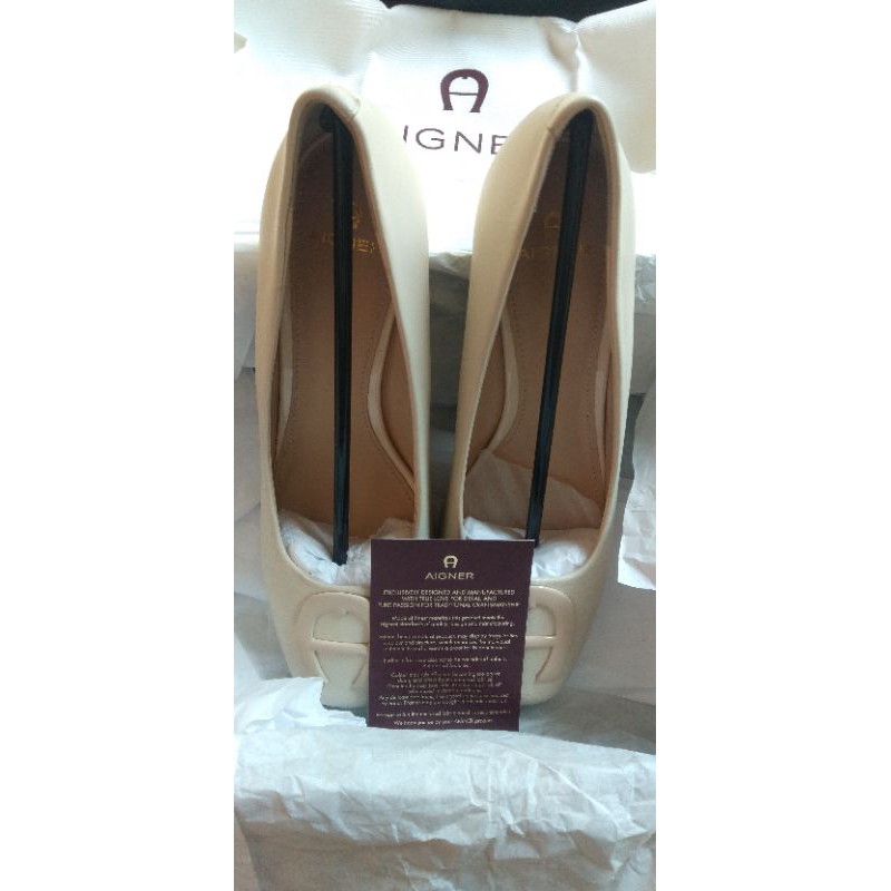 Sepatu Pantofel Wanita Merk Aigner Original