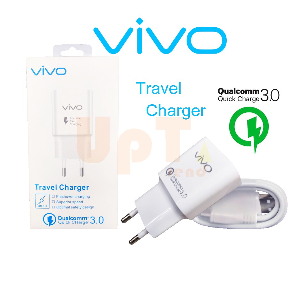 Travel Charger Universal Vivo Qualcomm Quick Charge Casan QC 3.0 Micro USB