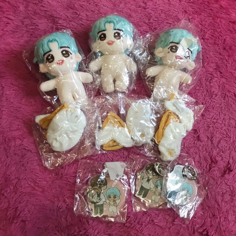 BluCas ー LUCAS NCT WayV SuperM Doll by Kusatta (plus keyring)