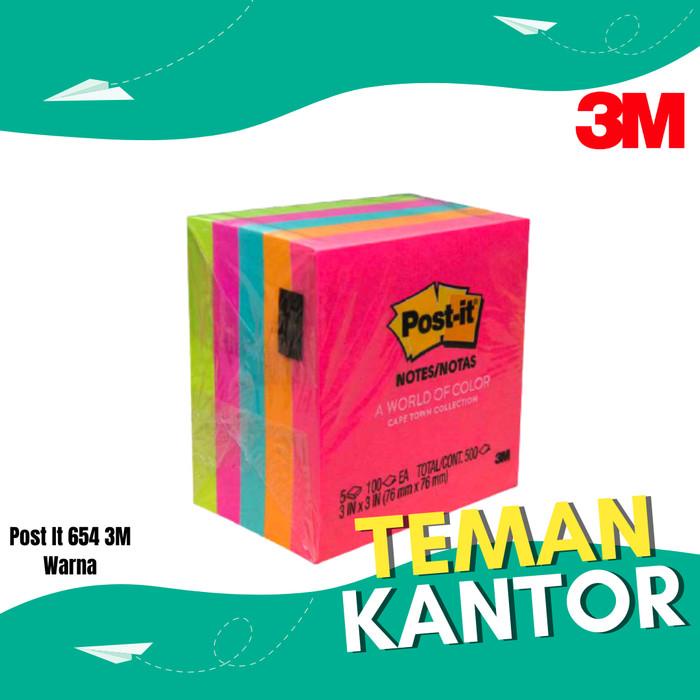 

Post It Sticky Notes 654 3M Warna (Harga Per Set)