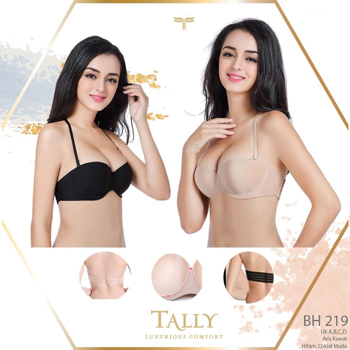 Bh Bra Pesta Backless Invisible Tali Transparan Tally 219 Luxurious 36 Shopee Indonesia