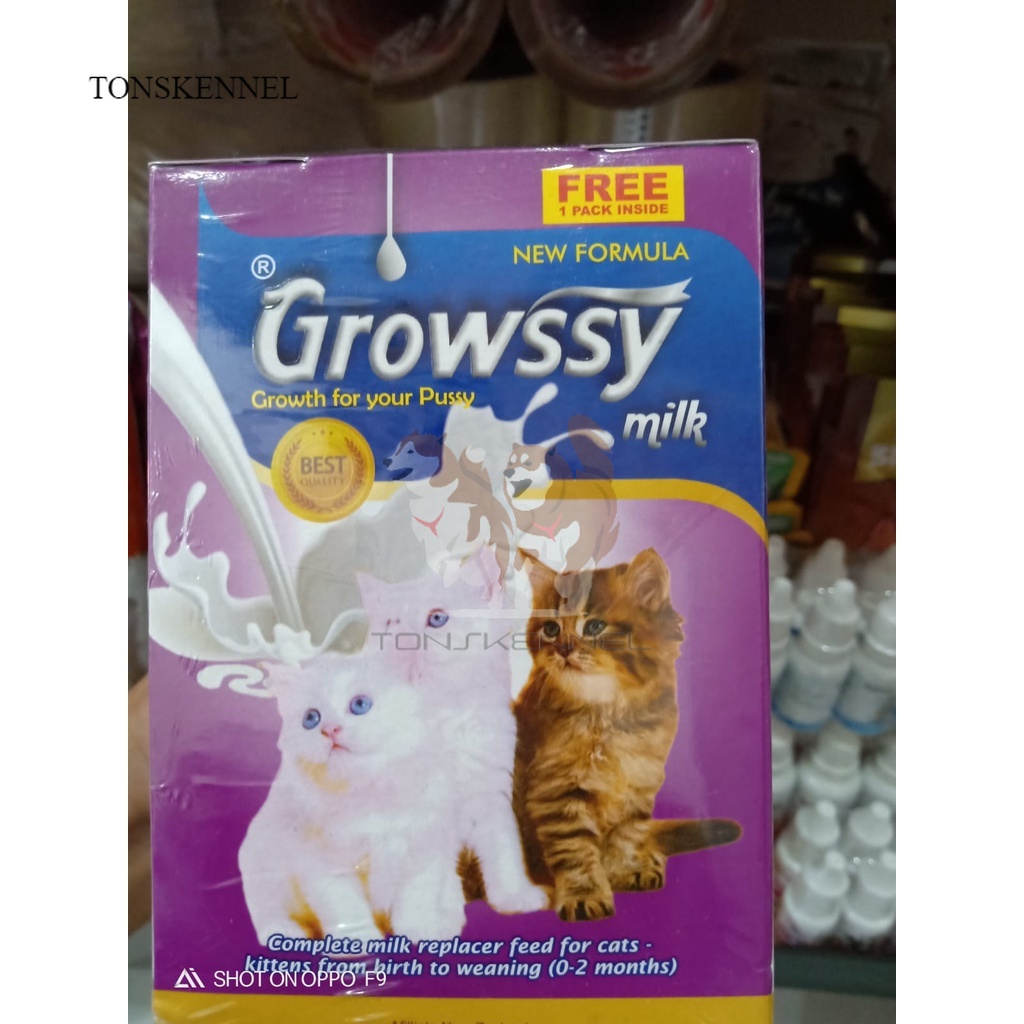 Growssy Milk Kitten 20gr Sachet  Susu Anak Kucing Growsy Koneko Cattiee Cat Top Growth