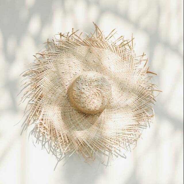 Pandan Summer hat / topi pantai pandan /panama