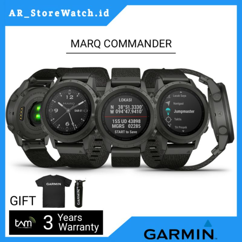 GARMIN Marq Commander Reborn Jam Tangan Smartwatch Original Tam & Garansi Tam