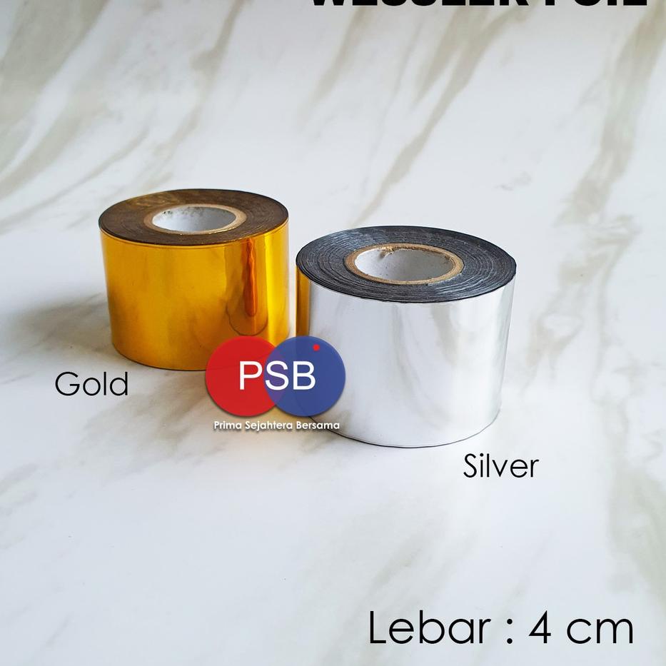™ Prada Foil / Kertas Prada / Prada Roll lebar 4 cm ☆