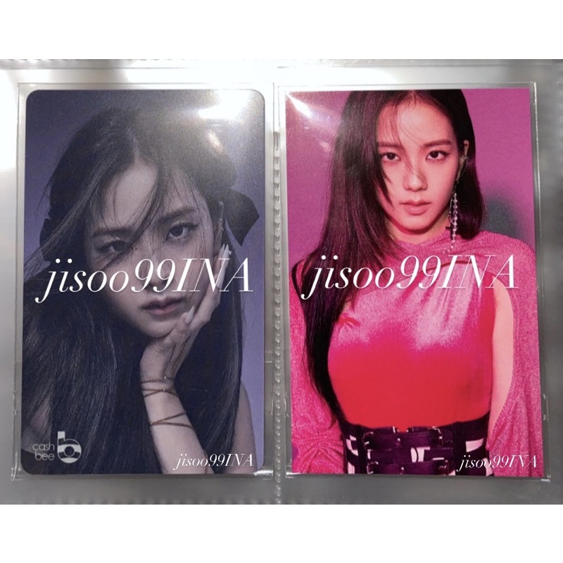 PC JISOO BLACKPINK D4 JAPAN AND CASHBEE HYLT