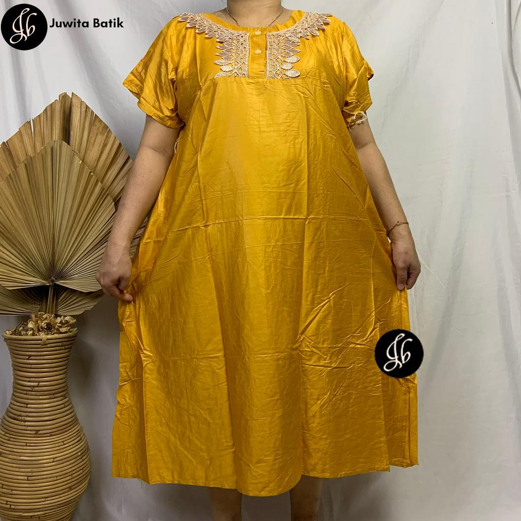 Juwita Batik Store - Daster Payung Jumbo Arab Polos Terlaris Best Seller Murah Cantik
