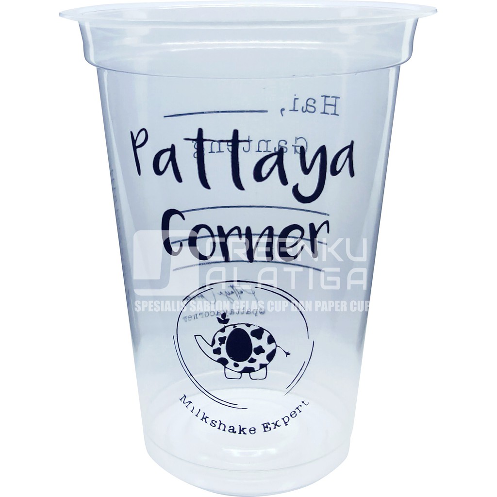Sablon Gelas Cup Plastik 14/16 OZ  7 gram Starindo