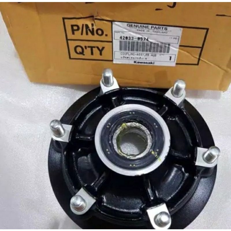 NAP GEAR DUDUKAN GEAR BELAKANG NINJA 250 KARBU FI ORIGINAL