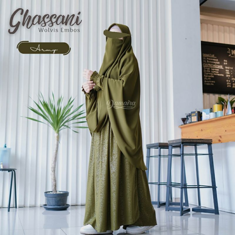 READY Ghassani Embos by Damaira Hijab