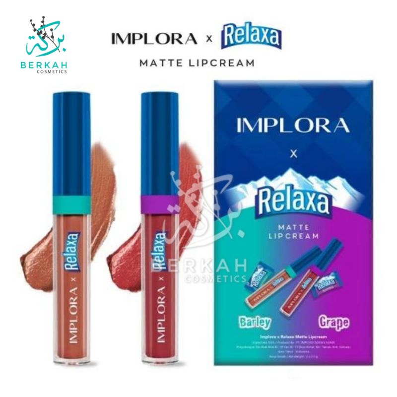 Implora Relaxa Matte Lipcream (Limited Edition)