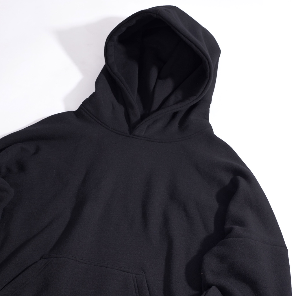 Oversized Boxy Hoodie Black