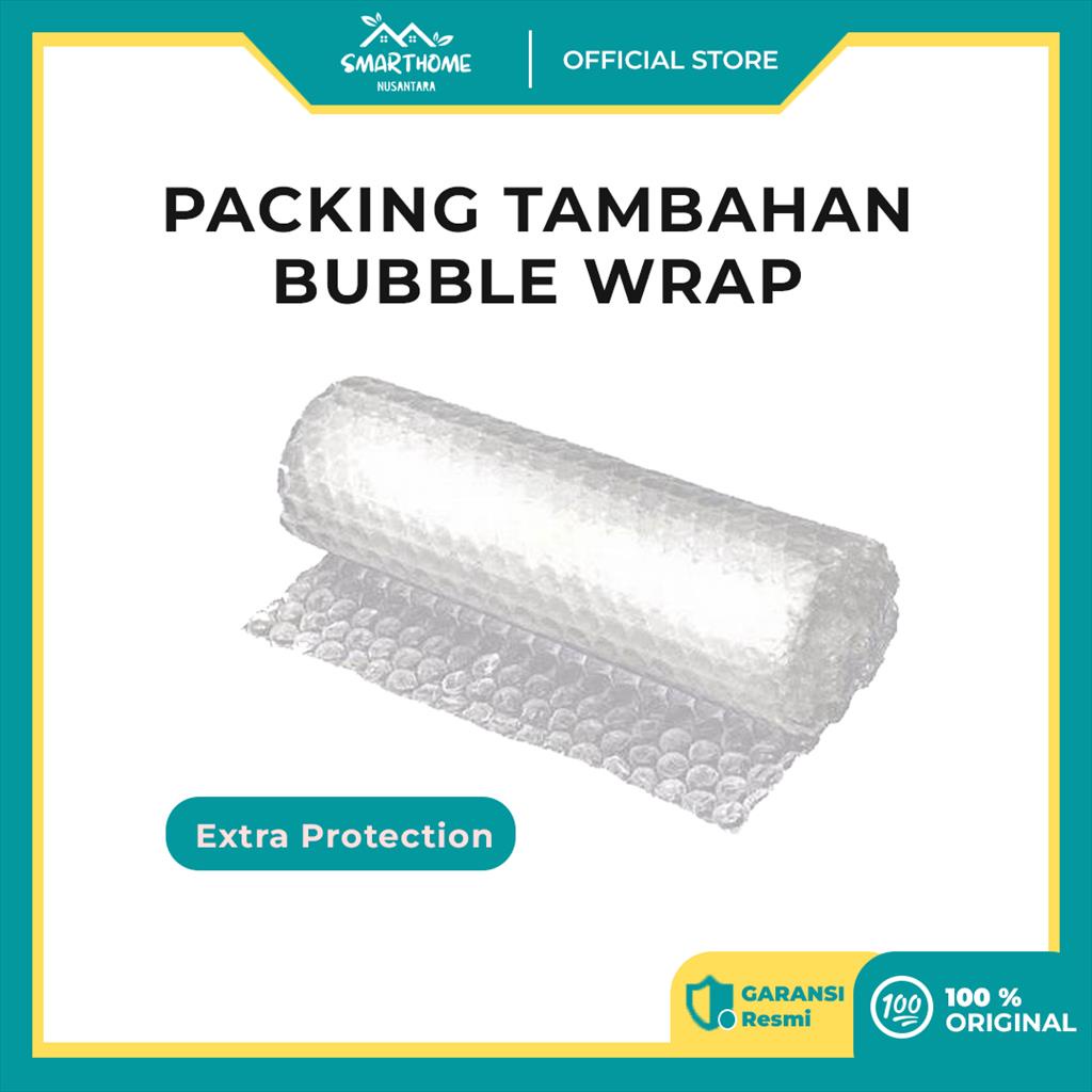 

PACKING TAMBAHAN BUBBLE WRAP [PACKING AMAN]