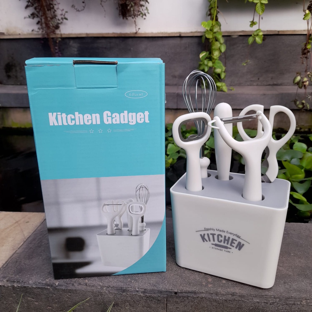 KITCHEN GADGET COOKING 6PCS / PERALATAN DAPUR 6 IN 1 / KITCHEN TOOLS