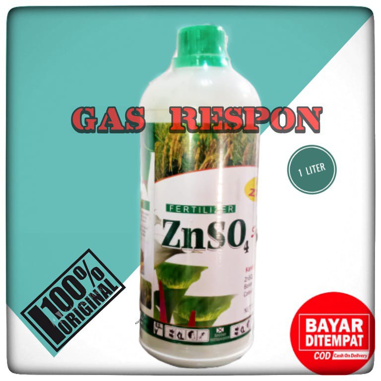 Znso4 ZN 1 liter Pupuk plus zpt boron kalsium zet en UNTUK TANAH ASEM ASEMEN Tanaman MERAH KERDIL