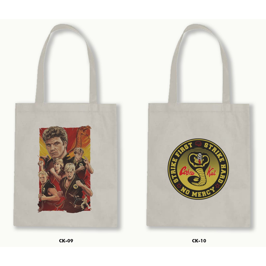 TOTE BAG BLACU 30X40 - COBRA KAI