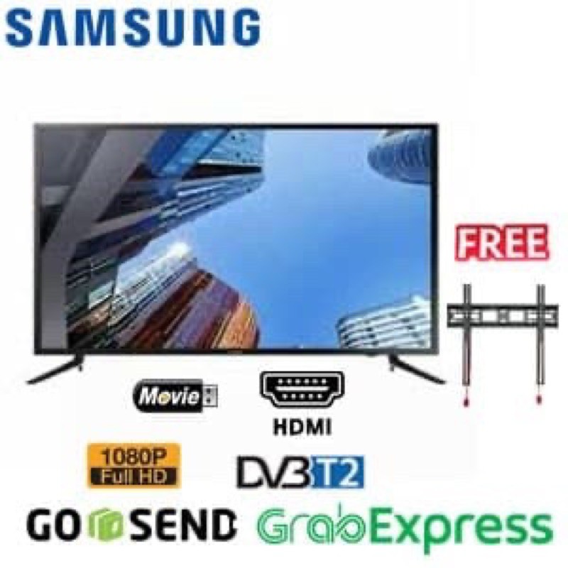 SAMSUNG LED 43 inch 43N5001 Full HD DIGITAL USB MOVIE - Garansi Resmi Plus BREKET