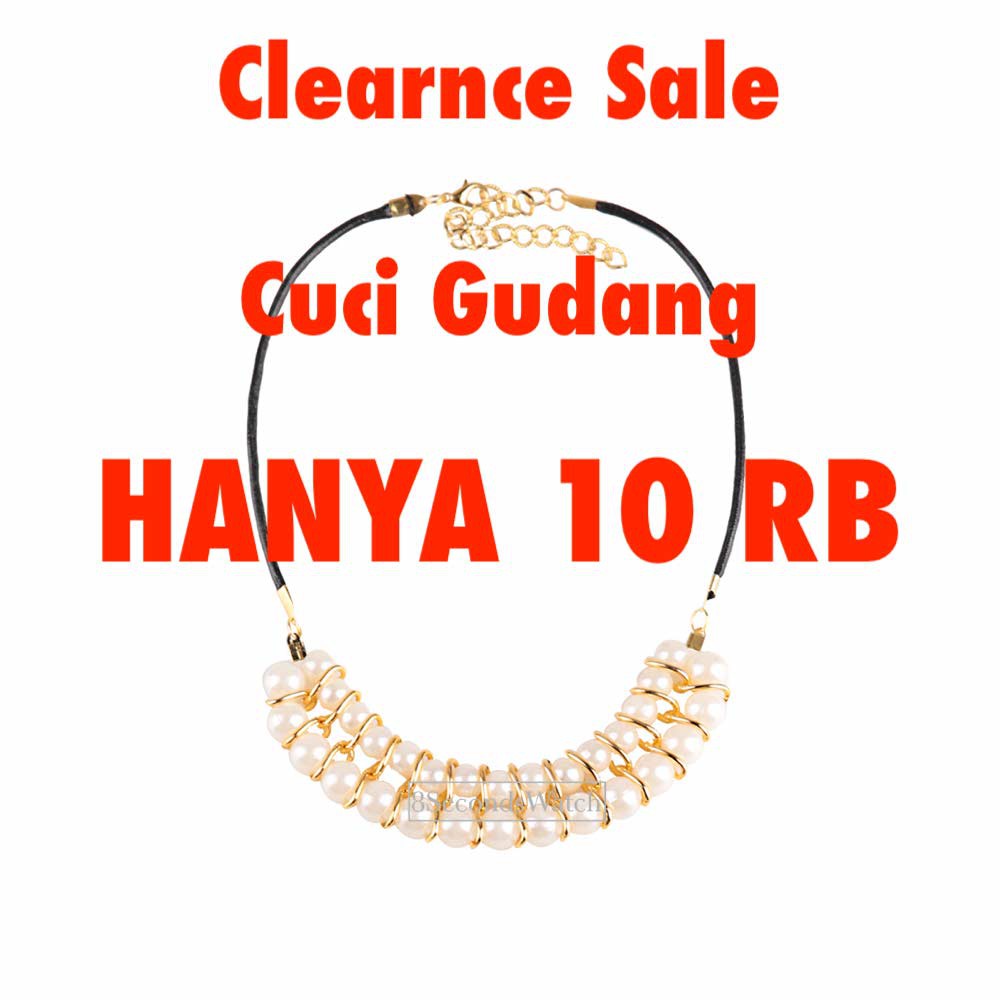 [ Random ] SALE - Kalung Cantik Hand Made - Fashion Wanita Hijab Korea - Cuci Gudang