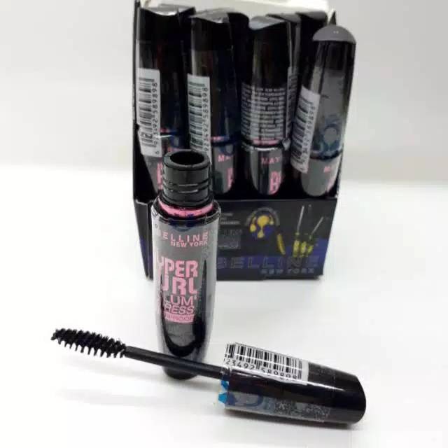 PK1512 Mascara Hitam Hyper Curl Black / Magnum Volume Express Pelentik Bulu Mata