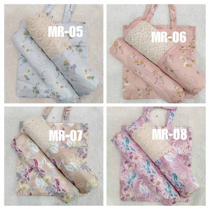 Jual Mukena Dewasa Katun Jepang Original Renda