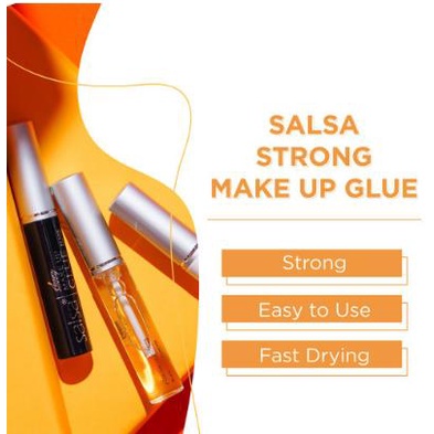 * NCC * Salsa Lem Bulu Mata / Eye Makeup Glue - Warna Putih / Hitam dan Bening