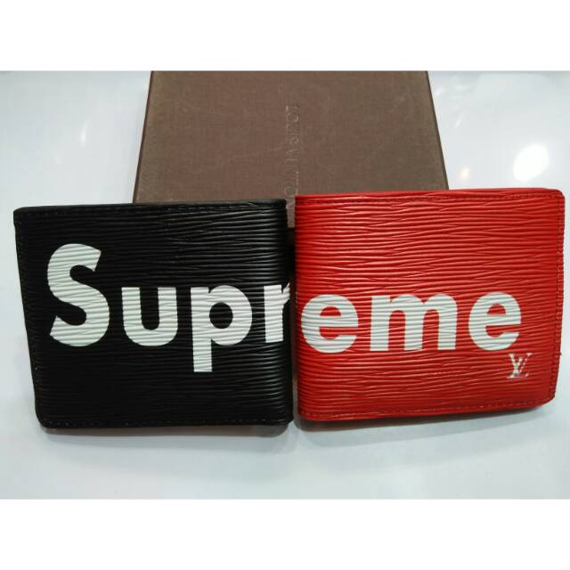 Dompet supreme pendek lipat cowok import