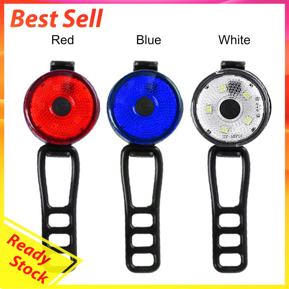 LED Bike Taillight USB Rechargeable Mountain MTB Bicycle Rear Flashlight