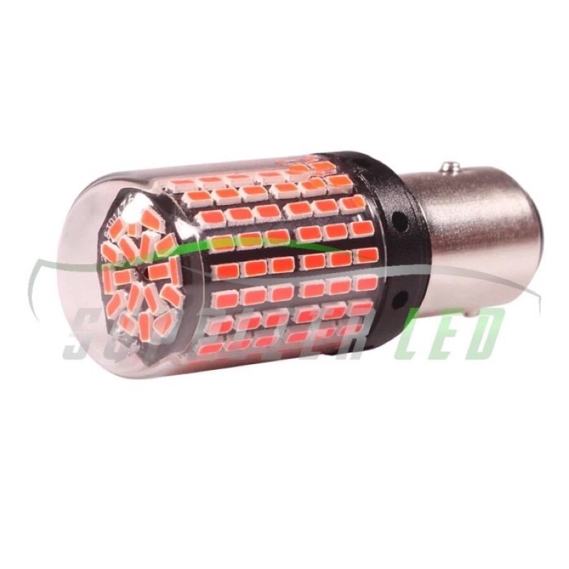 Lampu LED Stoplamp Rem Motor Mobil Bayonet 144 MATA SUPER BRIGHT