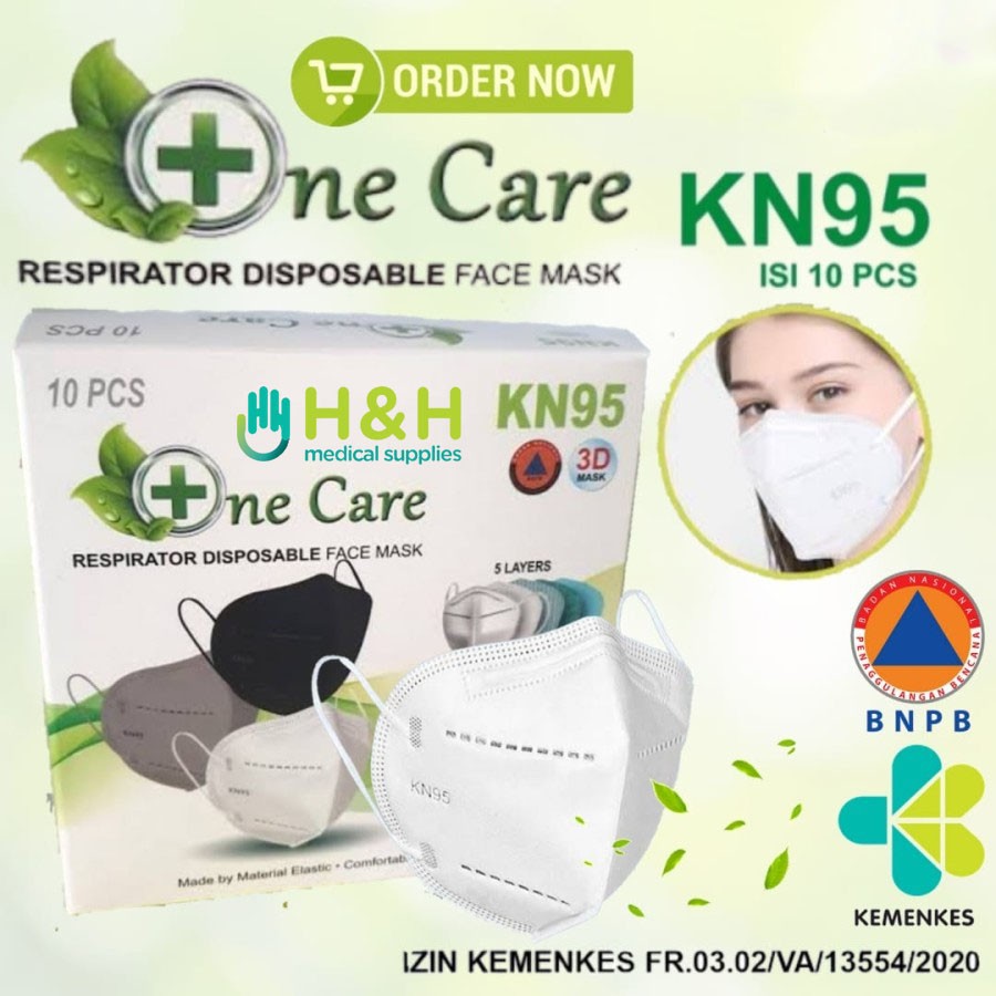 Masker kn95 ONE CARE / Masker kn95 5ply ONE CARE / Masker KN 95 ONE CARE