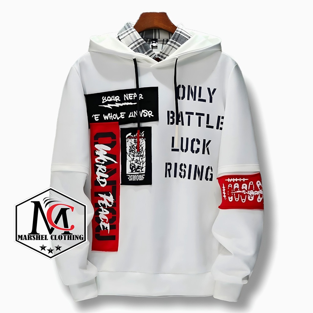 RCL - HOODIE JAKET SWEATER BAJU HANGAT ANAK SMP SMA 13-18 TAHUN ONLY BATTLE HODIE HUDI