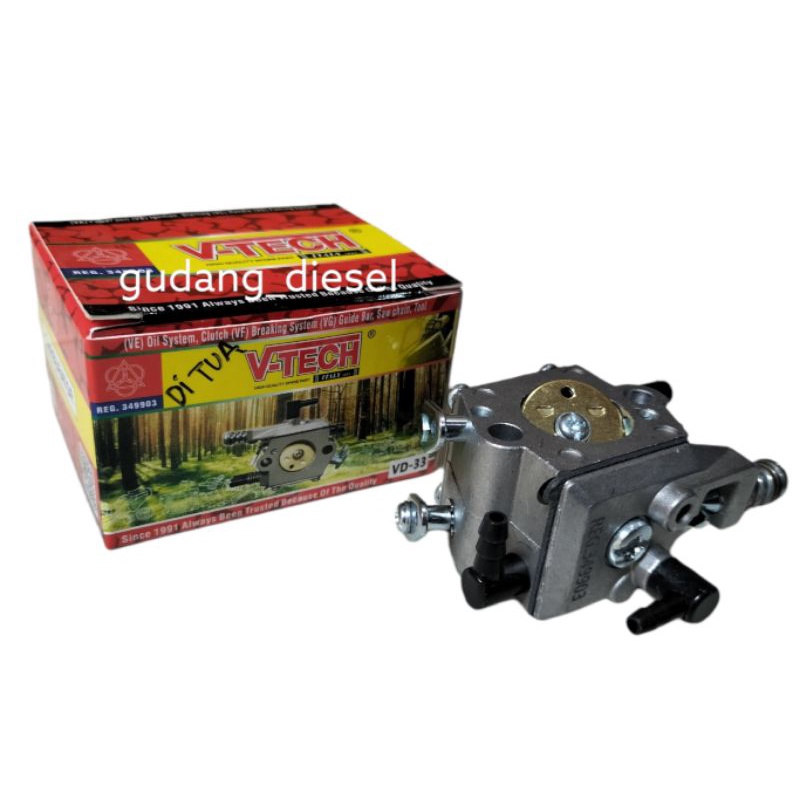 Carburetor/Karburator Chainsaw/Senso Kecil 5200-5800 Vtech