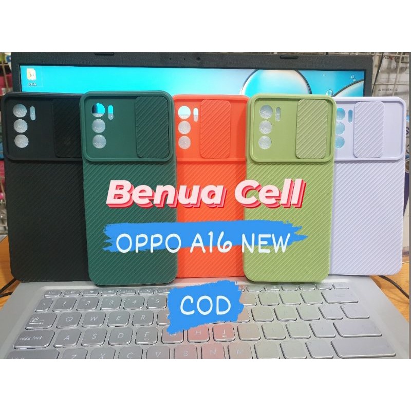 OPPO A16 NEW - SOFCASE SLIDE KAMERA OPPO A16 NEW CASE SLIDE KAMERA