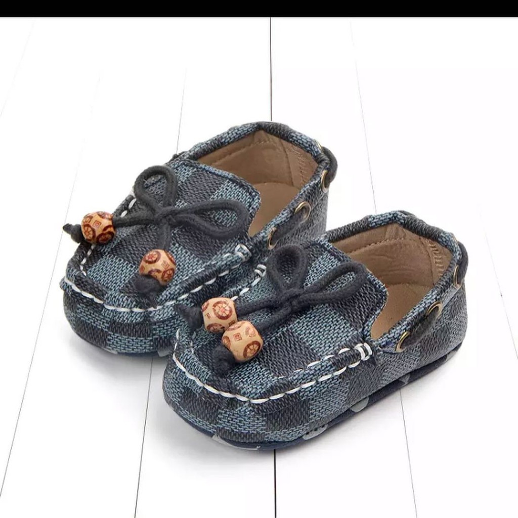PREWALKER L V BOY sepatu anak bayi Terlaris Import Impor Laki Perempuan Lucu Cowok Cewek