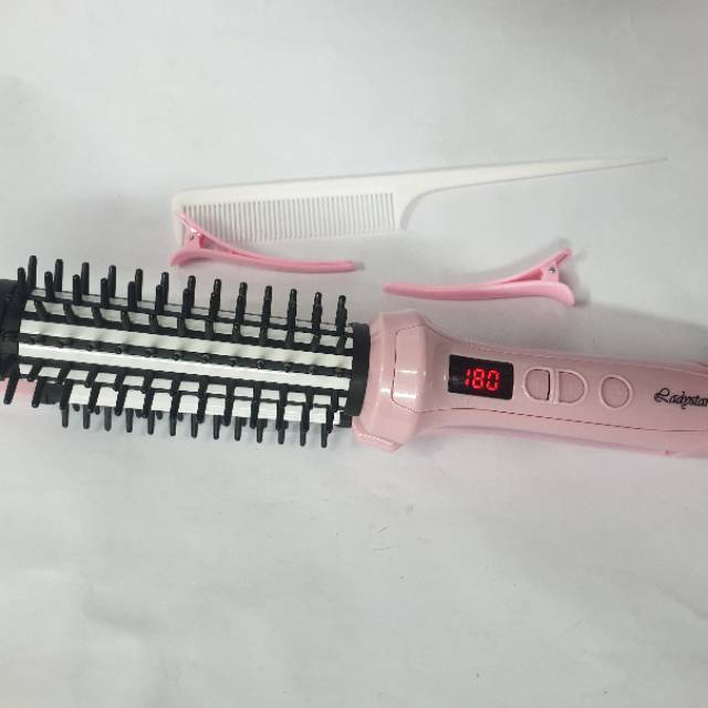 CATOKAN 2IN1 ALAT CATOK PELURUS CURLY KERITING DAN REBONDING BAGUS LADYSTAR LS608 SISIR SUHU 230C