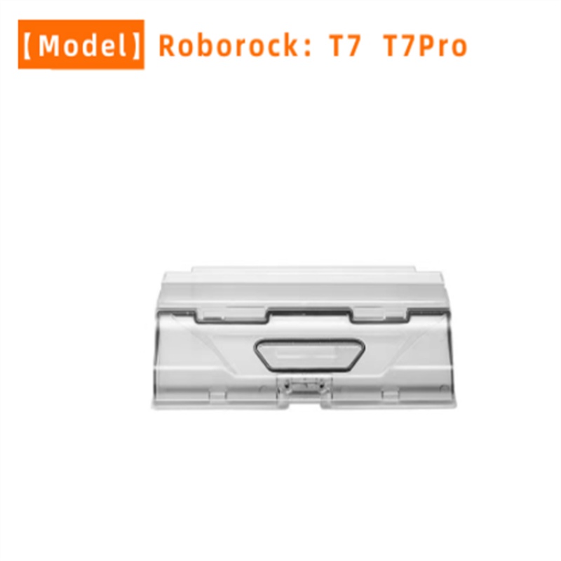 Cocok untuk Xiaomi roborock t7 / t7 pro S5 MAX S6 MaxV S6 pure S50 MAX S55 MAX robot penyapu penyedot debu Hepa filter kotak debu bagian aksesori: