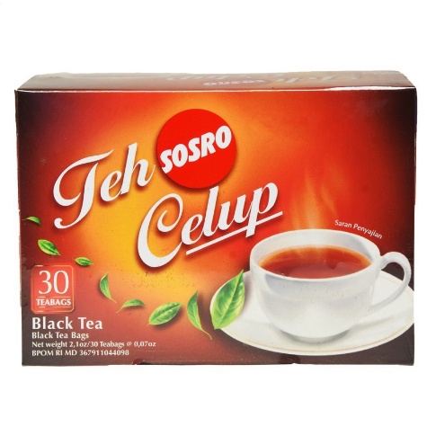 TEH CELUP SOSRO ISI 30 CELUP