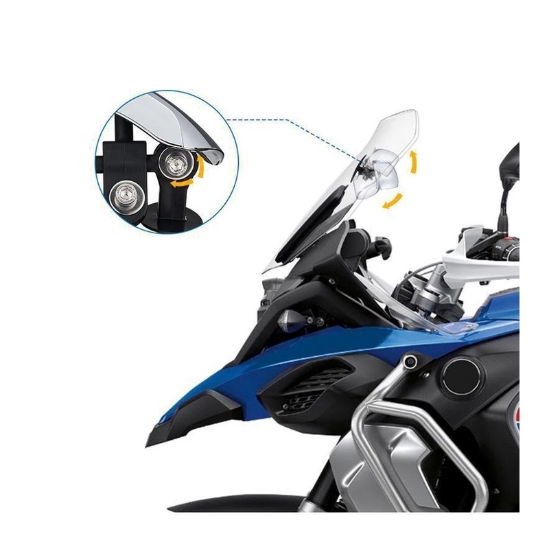 Kaca Spion Blind Spot Wide Angle 180 Derajat Untuk Motor Bmw Honda R1200Gs R1250Gs